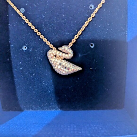 Swarovski Swan Rose Gold Neclace - Picture 4 of 4